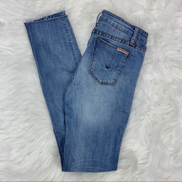 Hudson Jeans Denim - Hudson | Women’s Raw Hem Light-wash Skinny